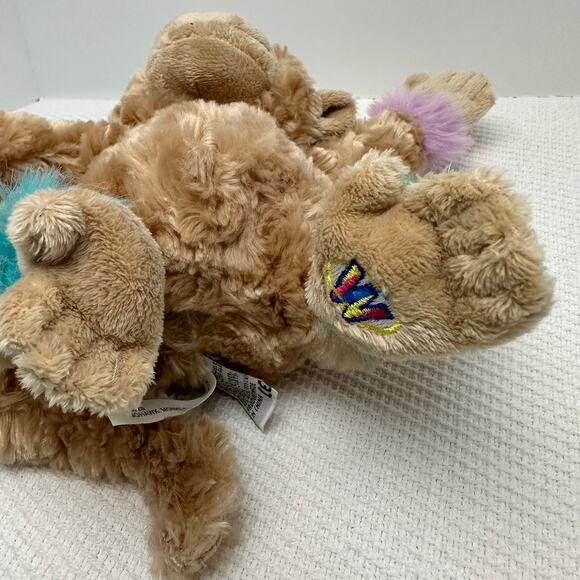 Webkinz Mohawk Monkey Ganz Plush HM623 Brown Blue Stuffed Animal Discontinued - Picture 5 of 5